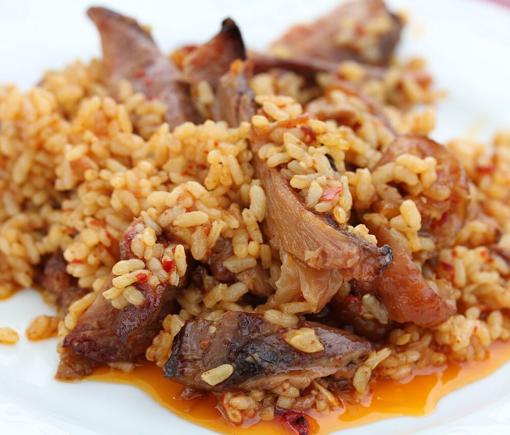 PLATO PAELLA PARA LLEVAR ARROZ Y REBOLLONES
